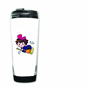 Bình đựng nước in hình Kiki's Delivery Service - Dịch Vụ Giao Hàng Của Phù Thủy Kiki anime chibi