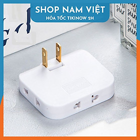 Ổ Cắm Điện Mở Rộng Xoay 180 Độ - Trắng