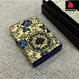 Bật Lửa Zippo Hoa Mẫu Đơn
