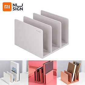 Giá sách chia ngăn thông minh Xiaomi Youpin NUSIGN ABS thiết kế 3 ngăn thông minh