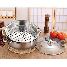 Mua NỒI HẤP INOX 2 TẦNG ĐA NĂNG