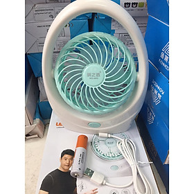Mua Quạt sạc mini để bàn MXZ-8903 (giao màu ngẫu nhiên)