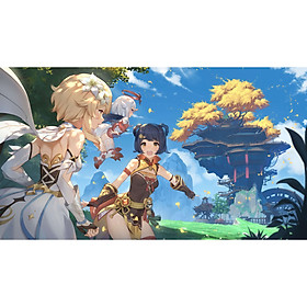 Poster 8 tấm Genshin Impact anime chibi tranh treo album ảnh in hình đẹp (MẪU GIAO NGẪU NHIÊN)
