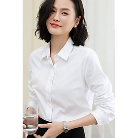 Áo sơ mi nữ công sở thiết kế cơ bản sành điệu cá tính tay dài arctic hunter ah332