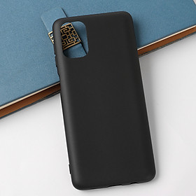Ốp lưng silicon dẻo màu đen cho Samsung Galaxy M51