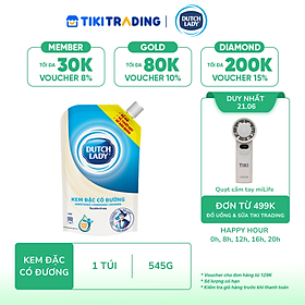 Kem đặc có đường Dutch Lady túi 545g