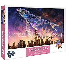 Tranh ghép xếp hình 1000 mảnh heal the world - Đồ chơi phát triển tư duy quà tặng ý nghĩa. Kích thước: 75x50 cm