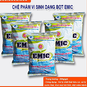 Mua CHẾ PHẨM VI SINH EMIC Ủ PHÂN VÀ XỬ LÝ CHẤT THẢI HỮU CƠ(200G)