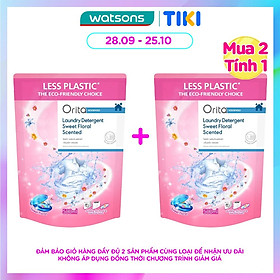 Nước Giặt Orita Hương Hoa Ngọt Ngào Laundry Detergent Sweet Floral 550ml