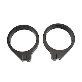2Pcs Motorcycle Handlebar Riser Clamps, Sturdy Metal Parts 12mm Height Motorbike Lifting Handle Bar Risers for VFR1200F VFR1200F Dct