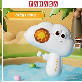 Đồ Chơi Súng Phun Nước - Hình Mây - Kingdom Toys 7355 (HY-102) - Màu Trắng