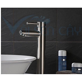 Vòi Lavabo Nóng Lạnh Cao Cấp Inox SUS 304 (tròn)