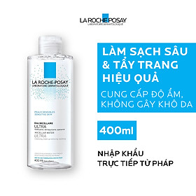 Nước làm sạch sâu và tẩy trang cho da nhạy cảm Micellar Water Ultra Sensitive Skin 400ml