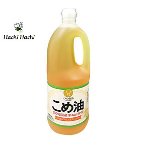 Hình ảnh Dầu ăn gạo lứt quốc sản Nhật Bản 1500g (1636ml) Tsuno