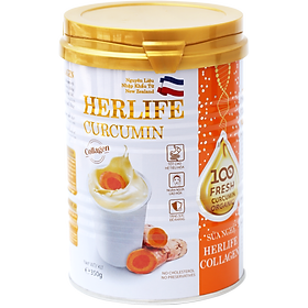 Sữa nghệ Herlife Curcumin Collagen 350g