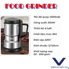 Mua Máy Xay Ngũ Cốc Và Đồ Gia Vị -Nguồn 220V