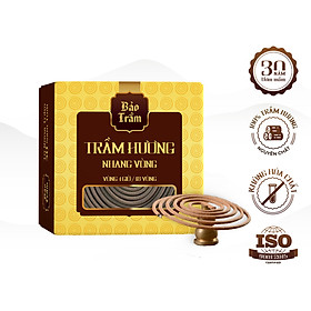 Mua Nhang Vòng Trầm Hương Bảo Trầm  Cao Cấp 4 Giờ (18 Vòng) 45g