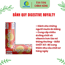 Bánh Quy Digestive Royalty Ăn Kiêng Healthy Cho Người Giảm Cân, Tiểu Đường