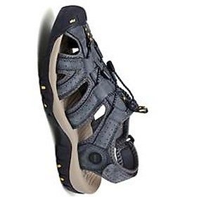 Khuyến mại đặc biệt dép có lỗ giày đặc biệt chống trơn trượt nhẹ dép nam dép nữ - đen