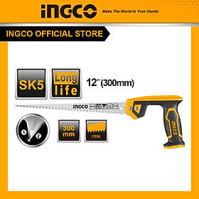 Cưa tay hình compa (12''/300mm) Ingco HCS3008