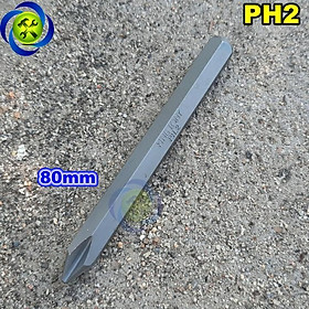 Mua Mũi vít đóng bake PH2 Kingtony 188002P No.2 x 80mm