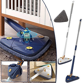 Mua Cây lau nhà thông minh tự vắt đa năng hình tam giác  hỗ trợ lau trần nhà  cửa sổ  sàn nhà