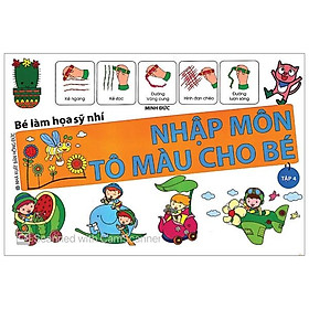 Bé Làm Họa Sỹ Nhí - Nhập Môn Tô Màu Cho Bé (Tập 4)