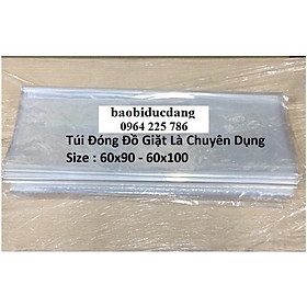 1kg túi bóng kính trong suốt chuyên dụng dùng cho tiệm giặt là