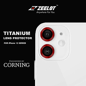 Kính Cường Lực Camera Lens Zeelot Titanium Dành Cho iPhone 12 / 12 Mini / Iphone  11_ Hàng Chính Hãng