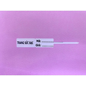 Mua Cuộn 100 Tem Trang Sức Bạc In Sẵn W1392-100