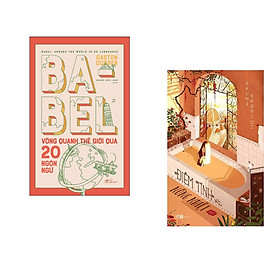 Combo 2 cuốn sách: Babel vòng quanh thế giới qua 20 ngôn ngữ + Điềm tĩnh và nồng nhiệt - Đỏ
