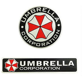 Logo Umbrella Dán Trang Trí Xe