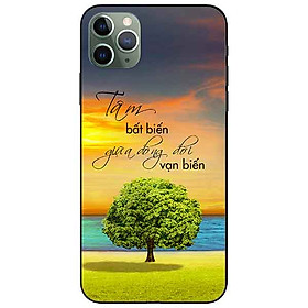 Ốp lưng in cho iphone 11 pro max mẫu tâm bất biến