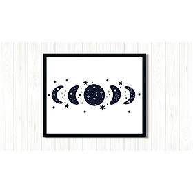 Mua Tranh treo tường | Tranh cho bé-Printable Moon Wall Art for Home Decor 79   tranh canvas giá rẻ