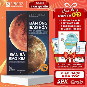 Sách - Đàn Ông Sao Hỏa Đàn Bà Sao Kim - Thấu Hiểu Phụ Nữ Đàn Ông Hay, Giữ Hạnh Phúc Gia Đình, Tình Yêu - MCBooks