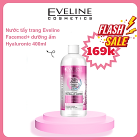 Nước tẩy trang không cồn da cho da khô và nhạy cảm EVELINE 400ml