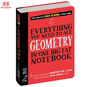 Sách - Everything you need to ace Geometry - Sổ tay hình học  Á Châu Books 