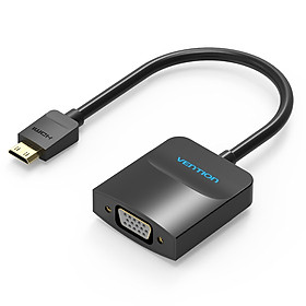 CÁP CHUYỂN ĐỔI MINI HDMI SANG VGA VENTION AGABB