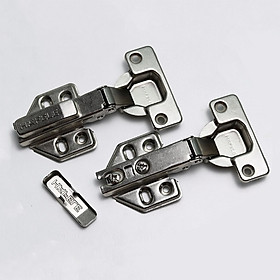 Bản lề giảm chấn Hafele Metalla A 110° DIY, thép, lắp trùm nửa, cong vừa - 493.03.024