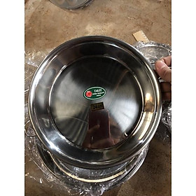 Mua Xửng inox có quai 16cm tới 30cm cao 5cm xửng xôi xửng bánh bông lan thau inox đa năng khay làm bánh