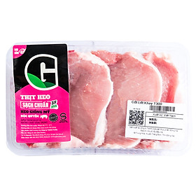 Cốt Lết Heo Tươi Sạch G-Kitchen (Túi 300G)