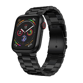 Dây Thép Steel Simple cho Apple Watch Series 4/5/6/7/8/9/SE2/10 & Apple Watch Ultra 1/2 Size 40/41/42/44/45/46/49mm - Hàng Chính Hãng
