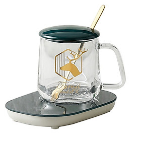 Mua Cốc chưng yến -Hâm nóng COFFEE -nguồn 220V - FULL BOX (Cốc thủy tinh)
