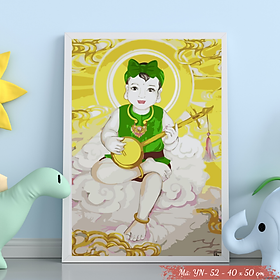 Mua Tranh Sơn Dầu Số Hoá Tự Tô Màu - YN 52