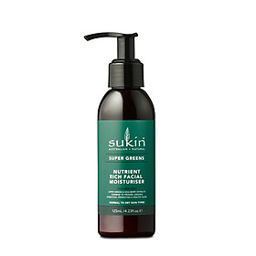 Kem dưỡng da mặt Sukin Super Greens Nutrient Rich Facial Moisturiser 125ml