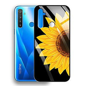 Ốp Lưng Kính Cường Lực Cho Điện Thoại Realme 5i Kèm Giá Đỡ Điện Thoại Đa Năng Cùng Mẫu Hình - 0397 8030 HOAHUONGDUONG01 - Hàng Chính Hãng