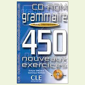 Hình ảnh sách 450 Nouveaux Exercices - Grammaire Niveau Intermediare