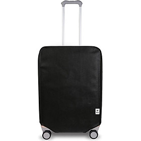 Vải Bọc trùm áo trùm Vali chống trầy nhiều size VS34  - đen - 20 inch