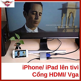Mua Cáp light to HDMI và VGA có âm thanh FULLHD - P32 hỗ trợ ios 13.7