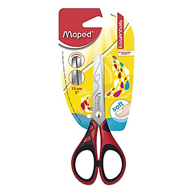 Kéo Maped Essentials Soft 464410 13cm - Màu Đỏ